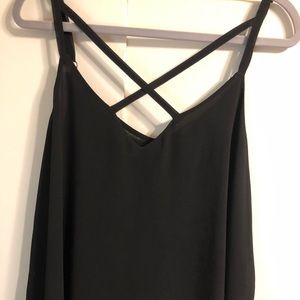 Front cross tank top